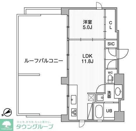 シーズンフラッツ浅草橋の物件間取画像